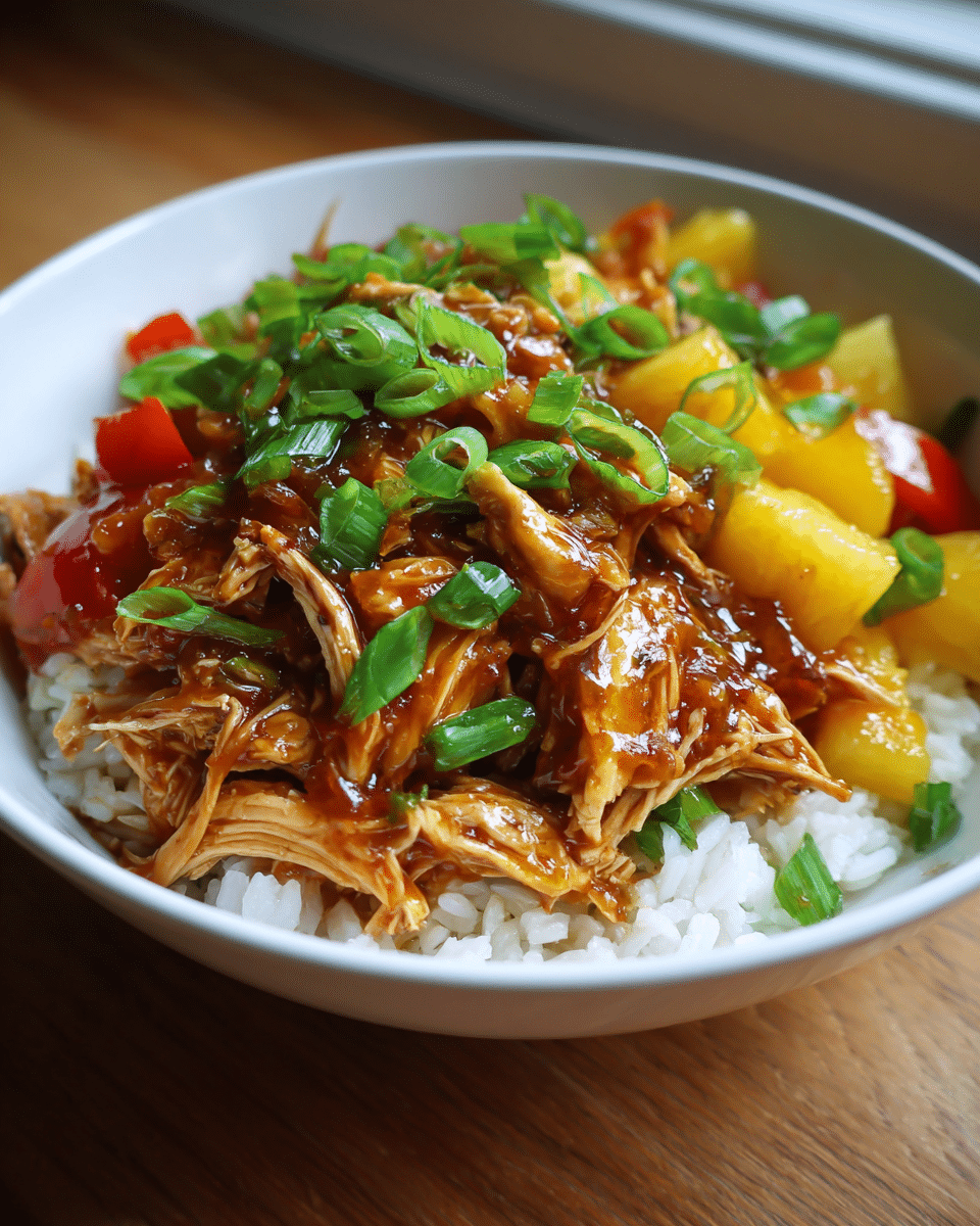 Tropical Pineapple Chicken Bliss – Crockpot Chicken