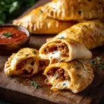Banana Pepper Pizza Pockets – Easy & Cheesy