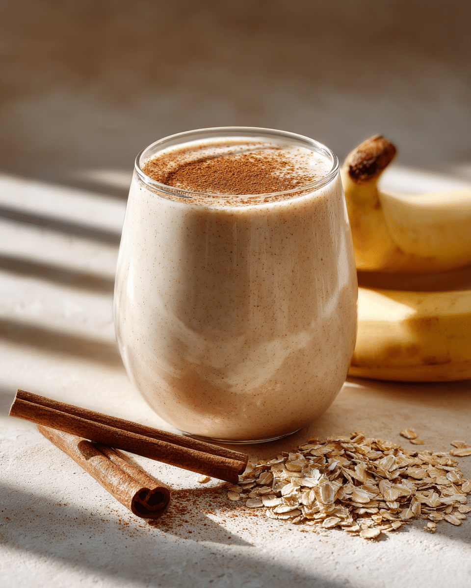 Cinnamon Roll Protein Smoothie