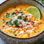 Easy Mexican Street Corn Soup – Flavorful & Comforting