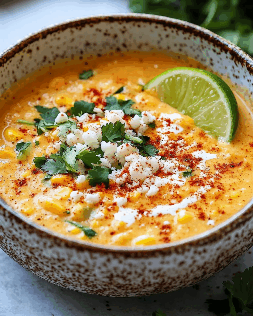 Easy Mexican Street Corn Soup – Flavorful & Comforting