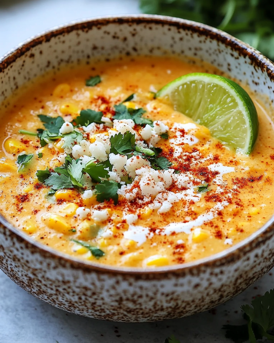Easy Mexican Street Corn Soup – Flavorful & Comforting