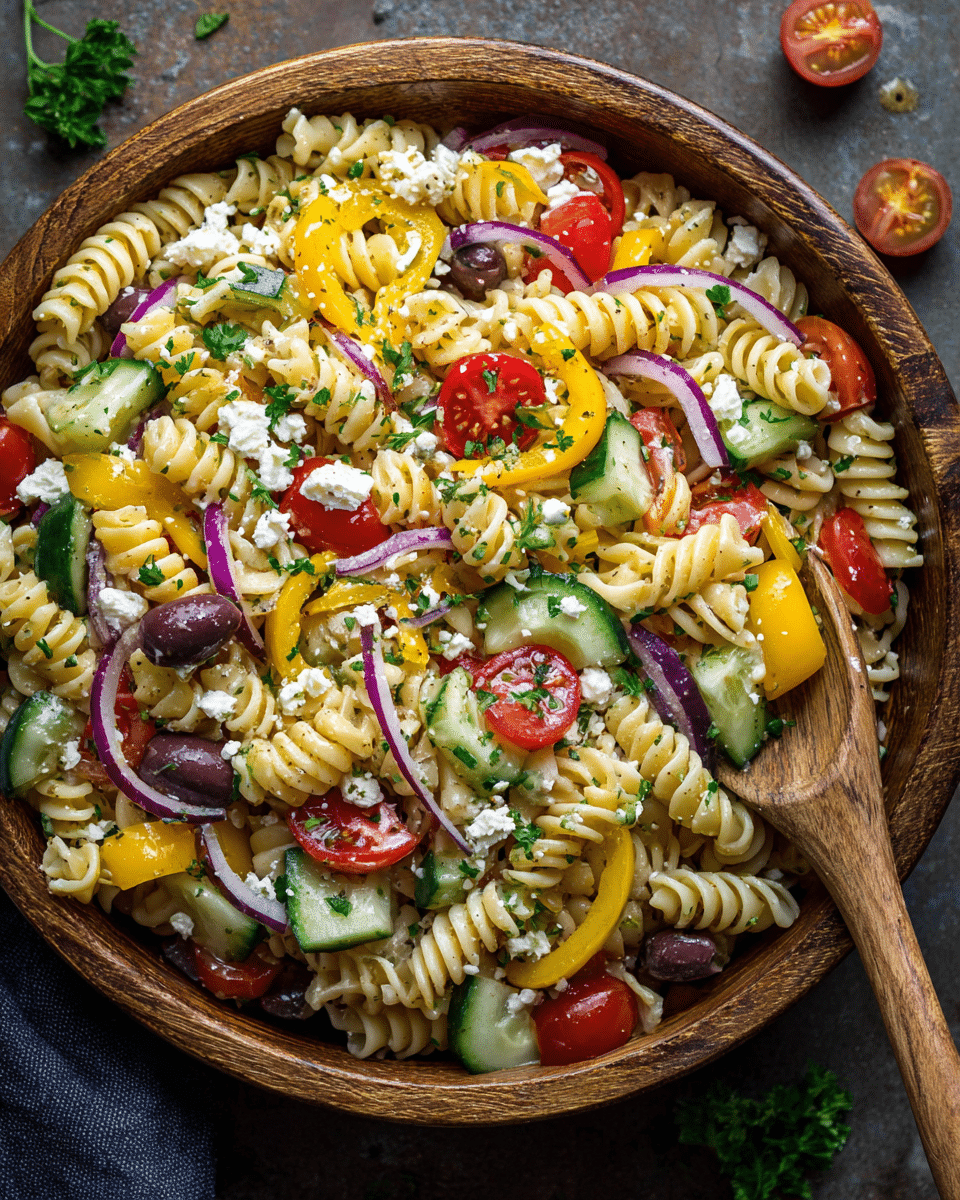 Banana Pepper Pasta Salad – Summer Classic