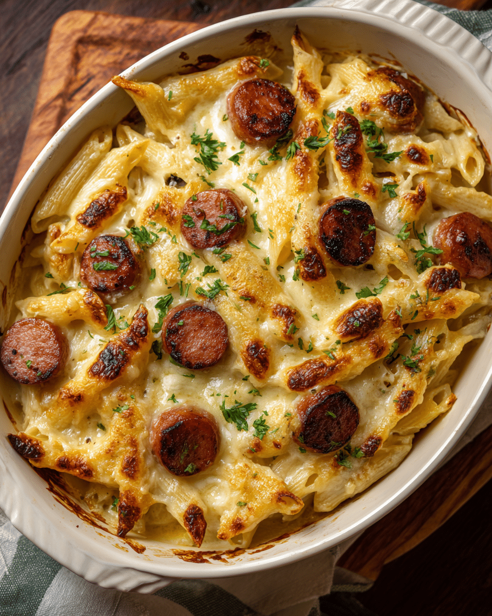 Cheesy Kielbasa Pasta Bake (Family Favorite!) 3 Cheesy Kielbasa Pasta Bake (Family Favorite!)