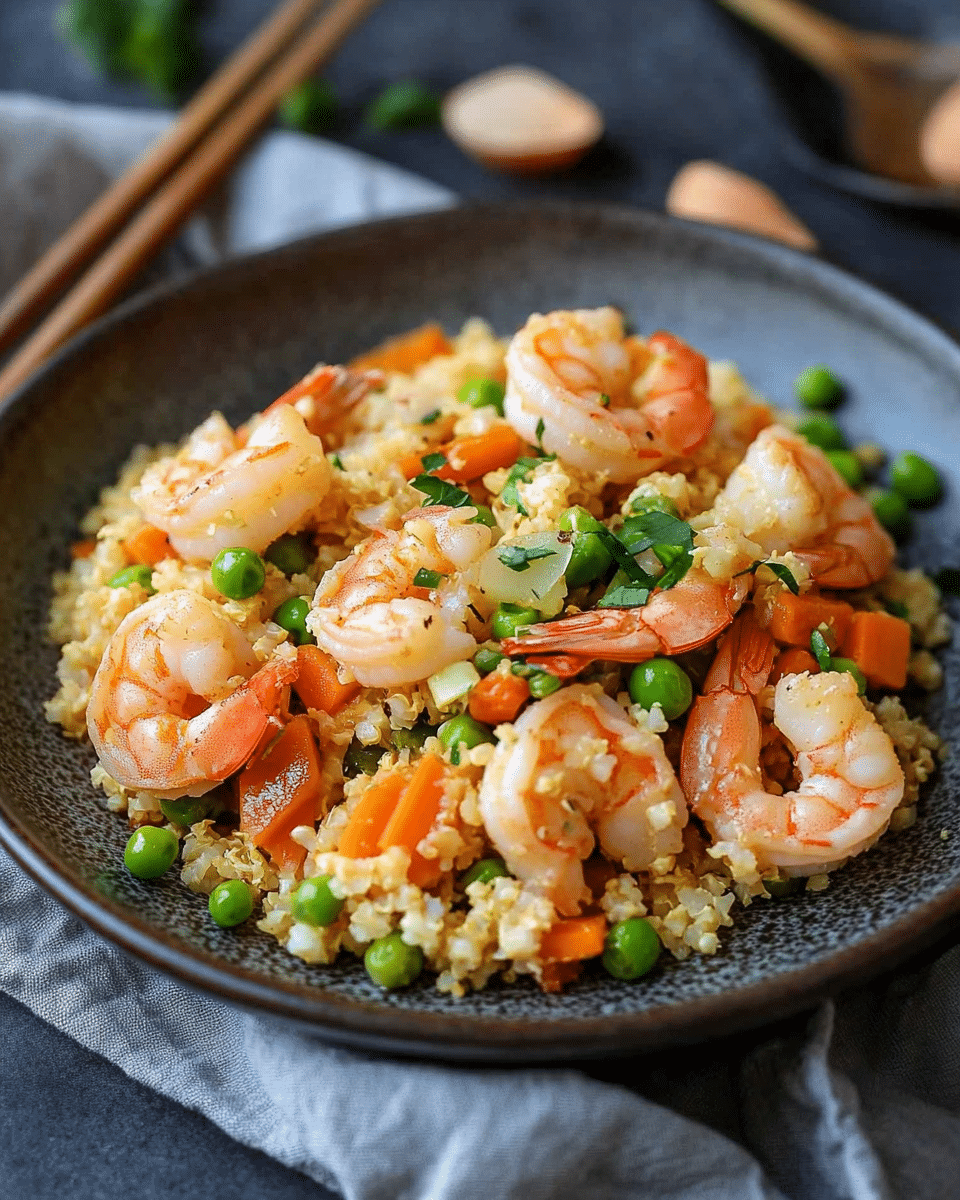 Cauliflower Fried Rice with Shrimp