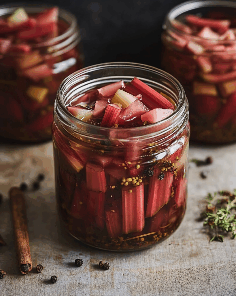 Pickled Rhubarb – Old-Fashioned Recipe