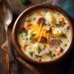 Creamy Potato Kielbasa Soup – Cozy & Hearty