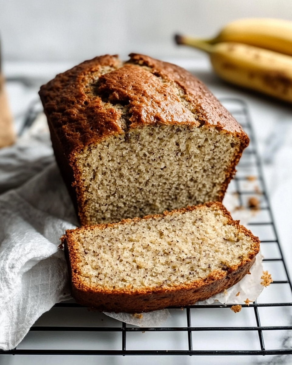 Soft Banana Bread (Bread Machine Recipe)