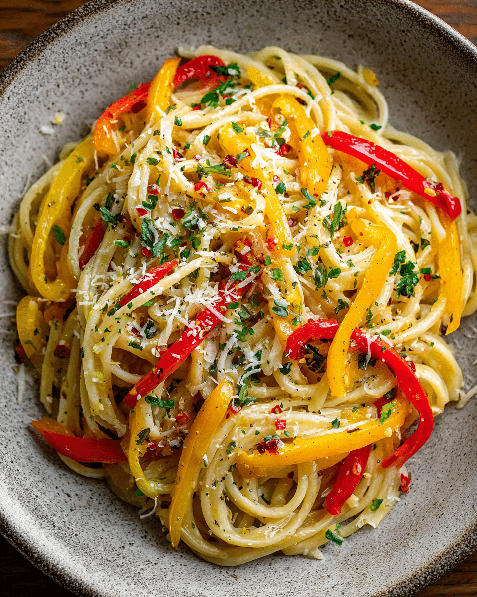 Banana Pepper Pasta Toss – Quick & Tangy