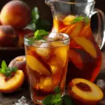 Easy Fresh Peach Iced Tea