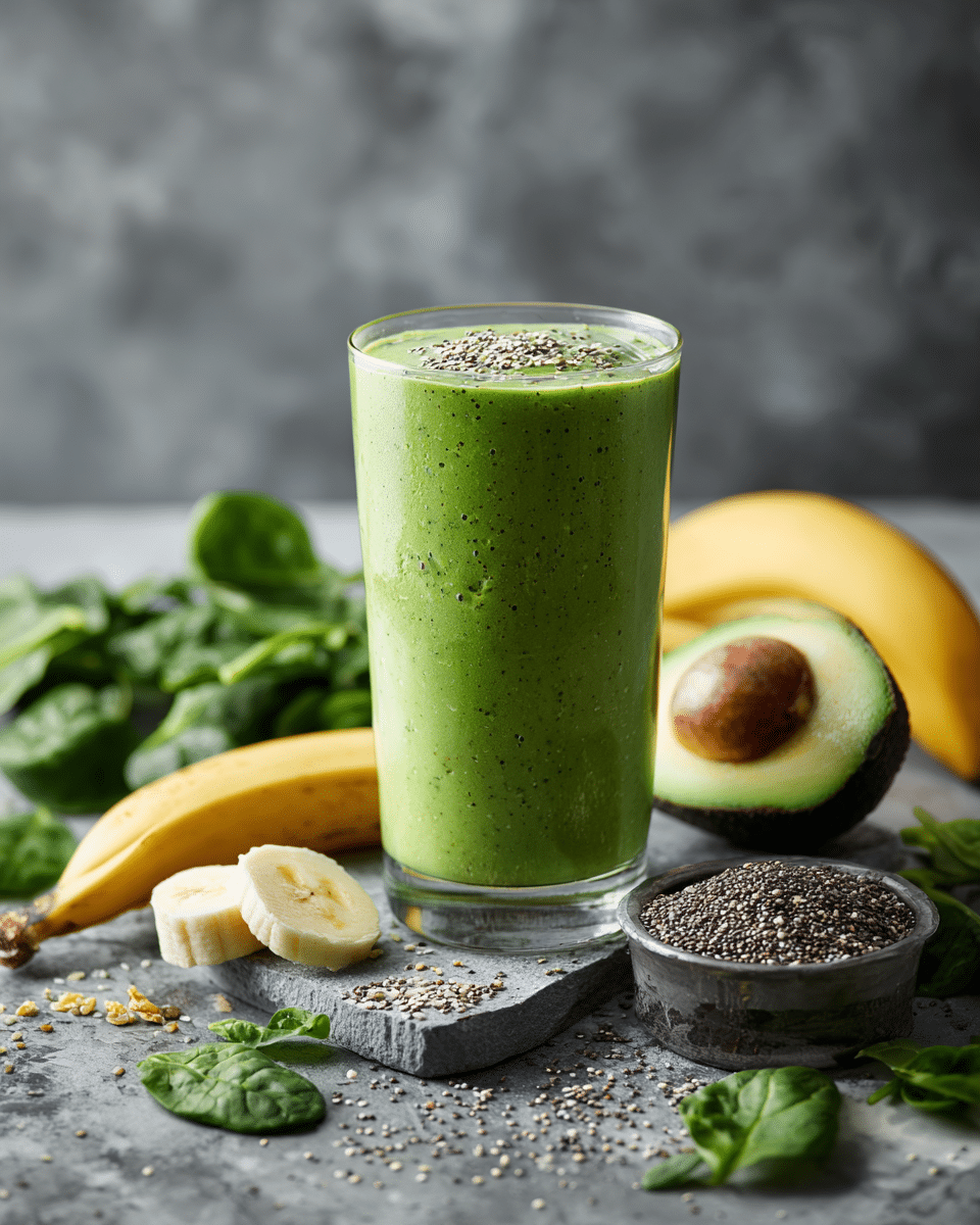 Protein-Packed Green Smoothie (No Added Sugar)