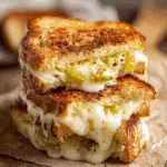 Grilled Banana Pepper Cheese Melts