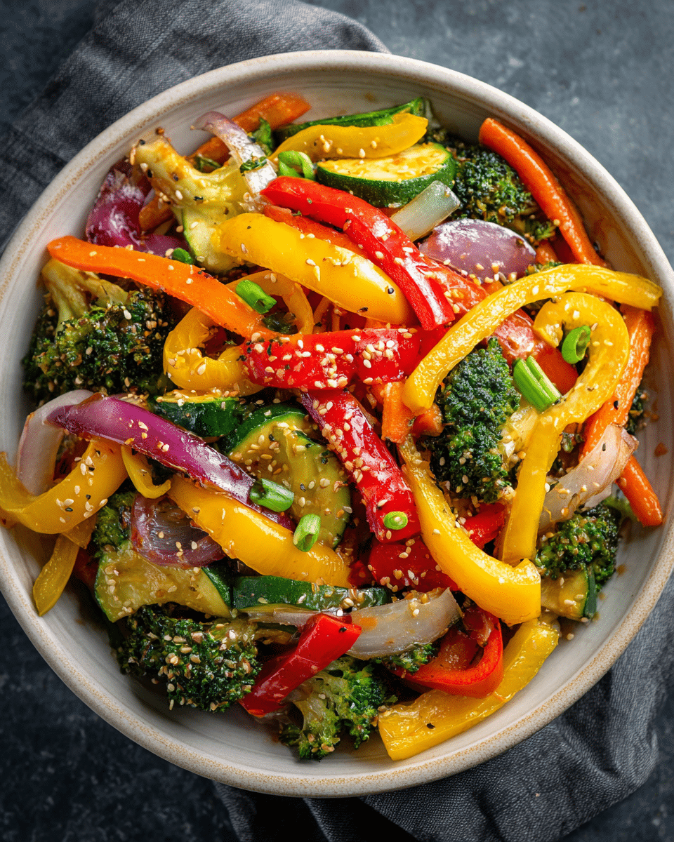 Banana Pepper Veggie Stir Fry – Quick & Healthy Delight