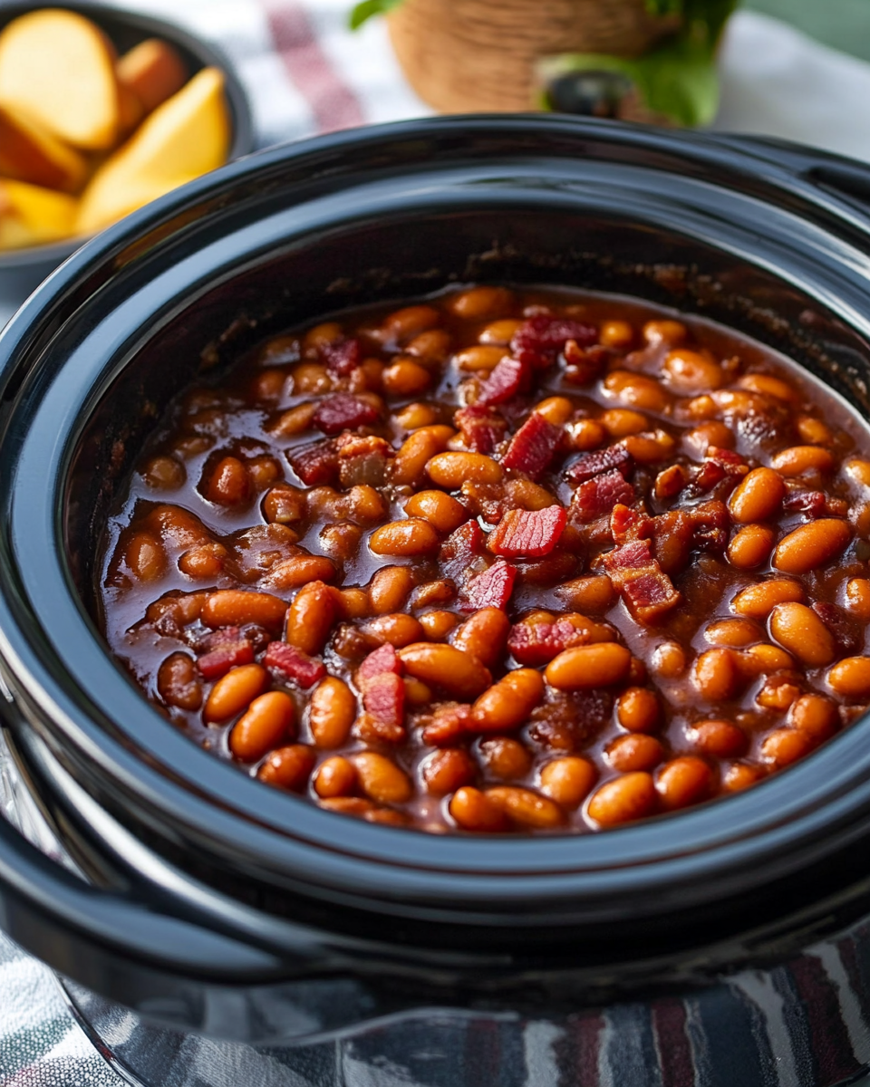 BBQ Baked Beans – Crockpot Summer Classic