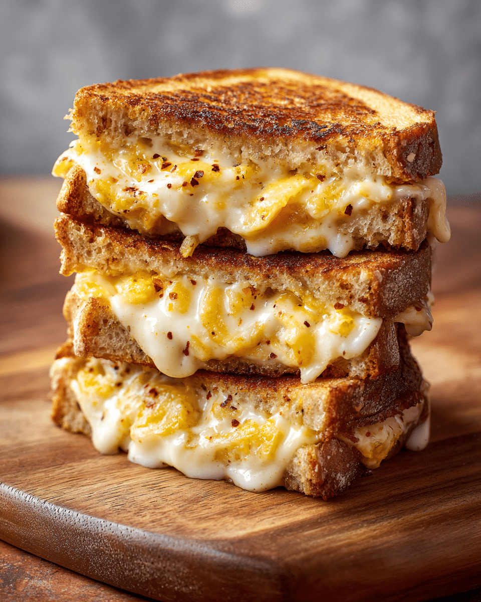Banana Pepper Grilled Cheese Twist