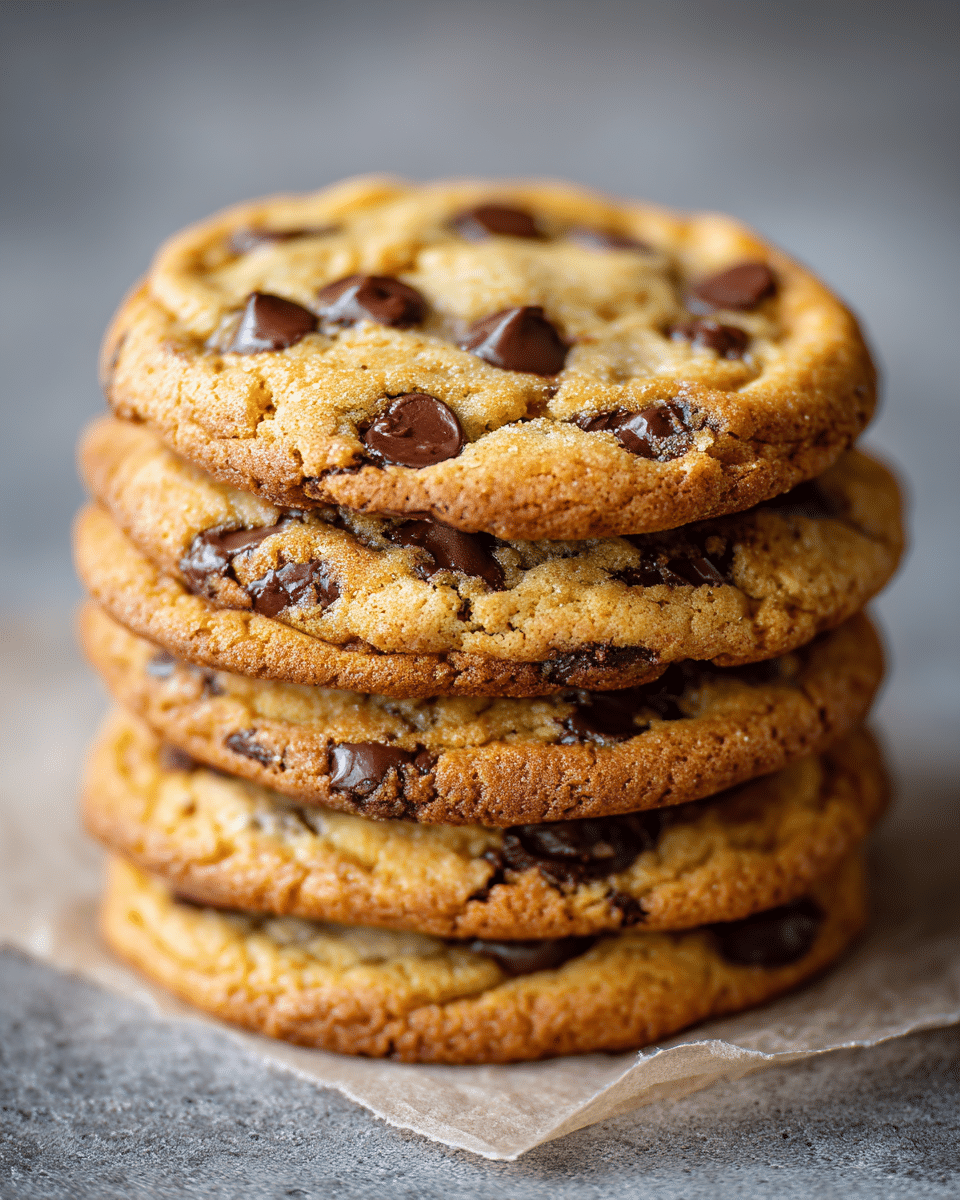 Crispy Edges Chocolate Chip Cookies