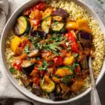 Garden Fresh Ratatouille Bowl – Crockpot Vegetarian