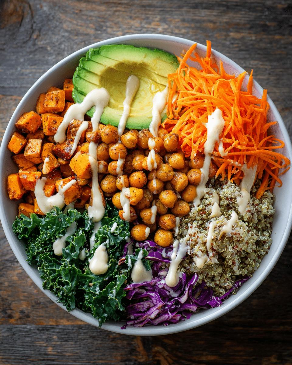 Roasted Chickpea & Kale Buddha Bowl