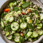 Herbed Cucumber Quinoa Salad