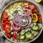 Cucumber Quinoa Feta Bowls