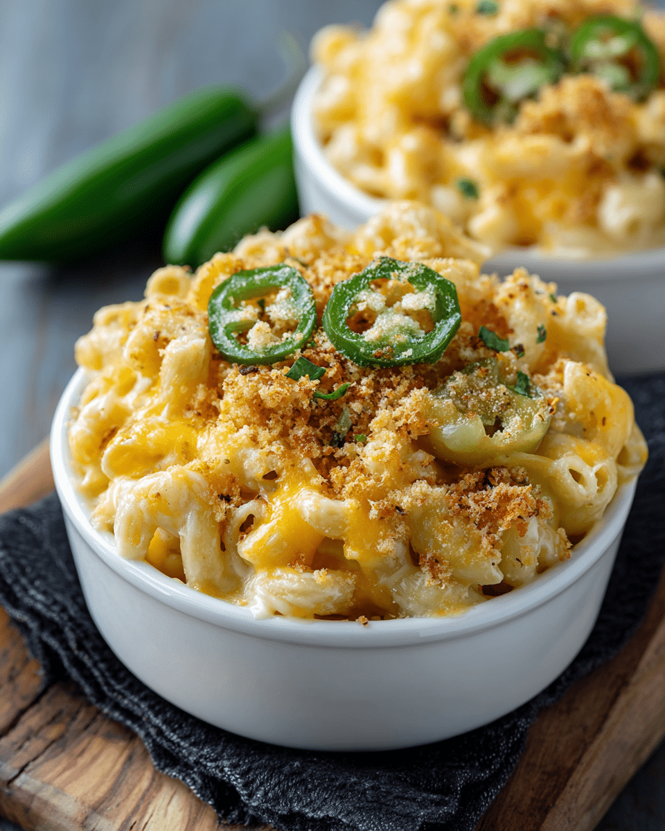 Banana Pepper Mac & Cheese – Tangy Comfort