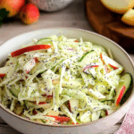 Cucumber Apple Slaw with Poppy Seeds