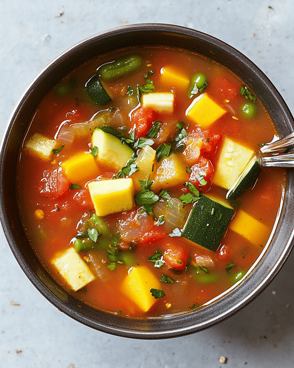 Garden Veggie Soup – Light Summer Crockpot 3 Garden Veggie Soup – Light Summer Crockpot