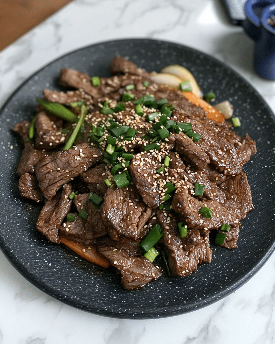 Black Stone Korean BBQ Beef Bulgogi 3 Black Stone Korean BBQ Beef Bulgogi
