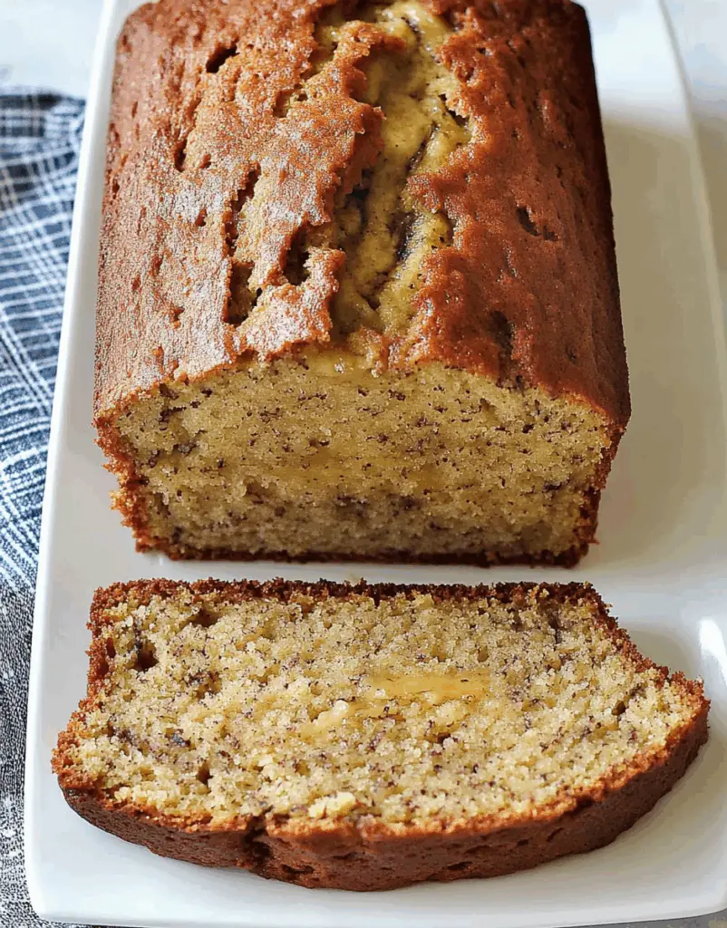 Easy Homemade Banana Bread