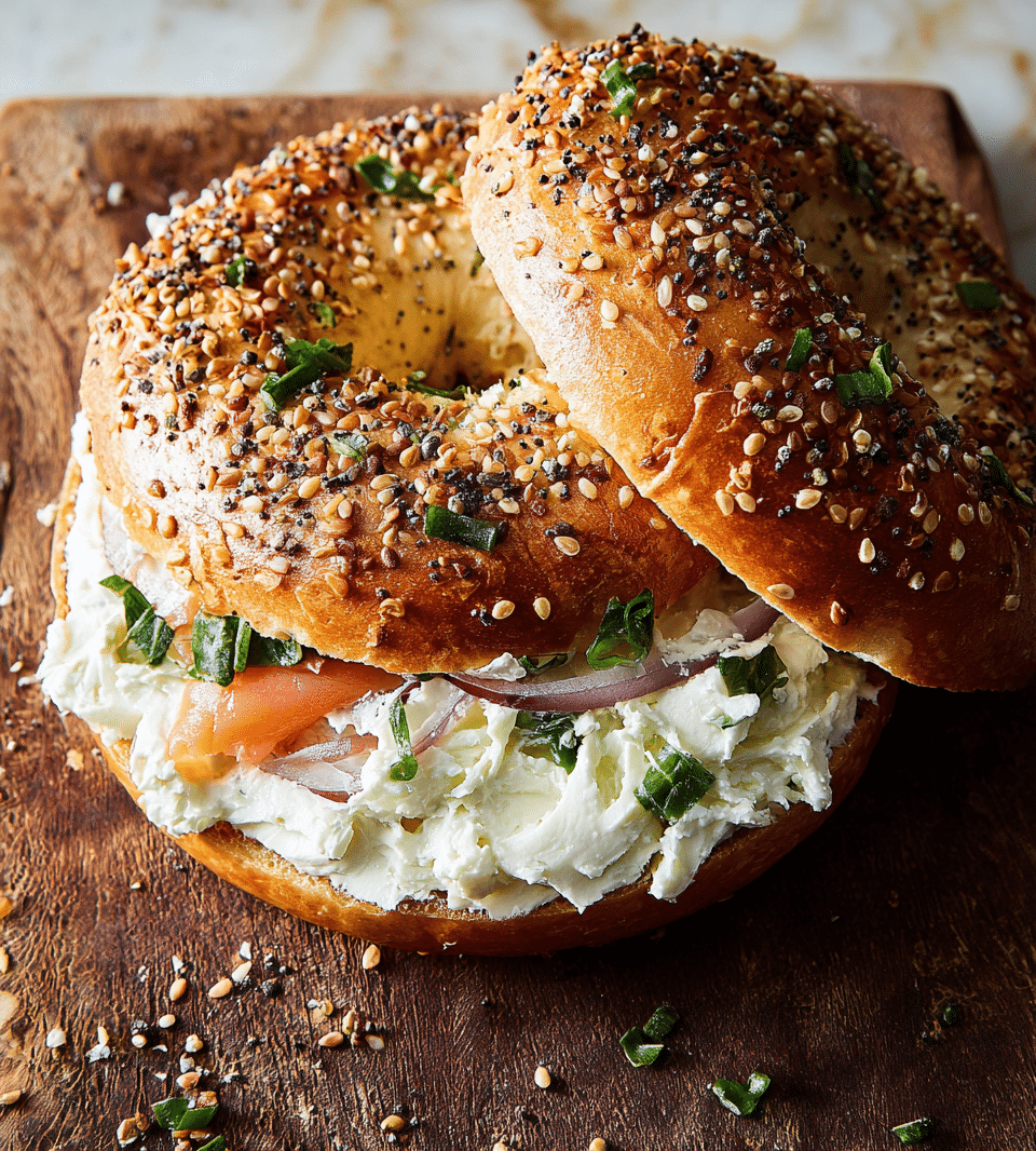Bagel with Cream Cheese – College Breakfast Favorite 3 Bagel with Cream Cheese – College Breakfast Favorite
