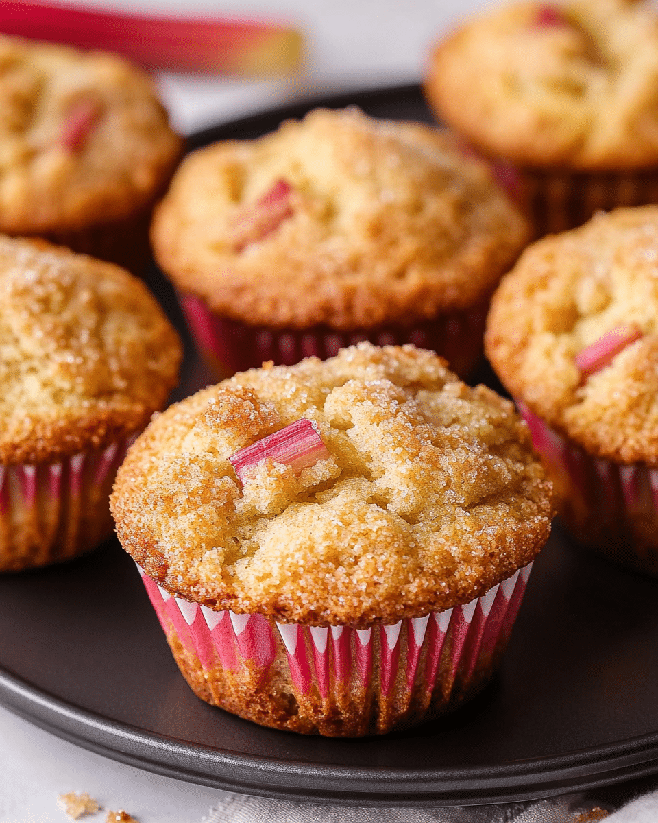 Cinnamon-Topped Rhubarb Muffins – Grandma Approved 3 Cinnamon-Topped Rhubarb Muffins – Grandma Approved