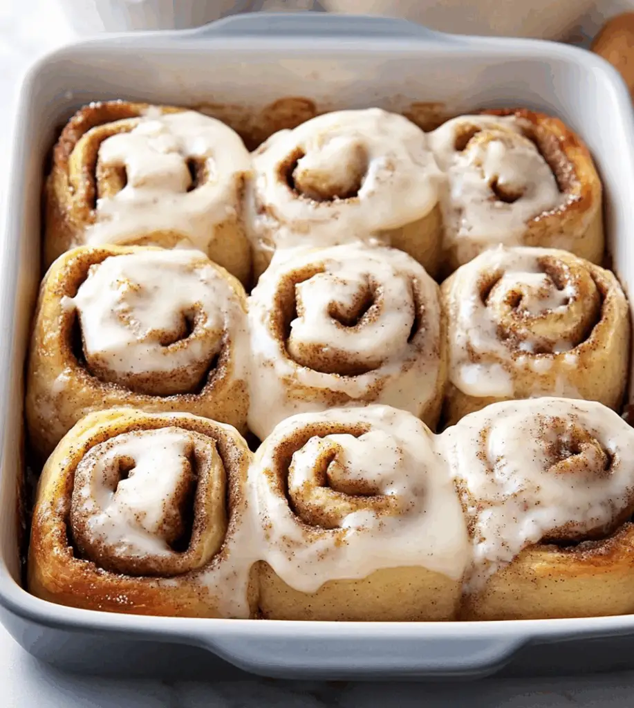 Homemade Banana Bread Cinnamon Rolls with Cream Cheese Frosting