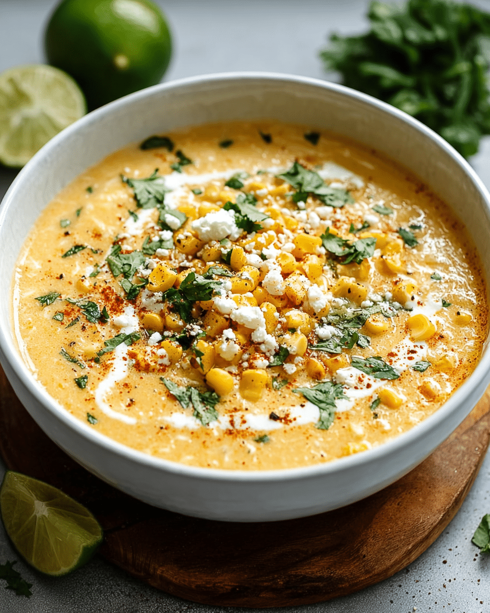 Easy Mexican Street Corn Soup – Flavorful & Comforting 3 Easy Mexican Street Corn Soup – Flavorful & Comforting
