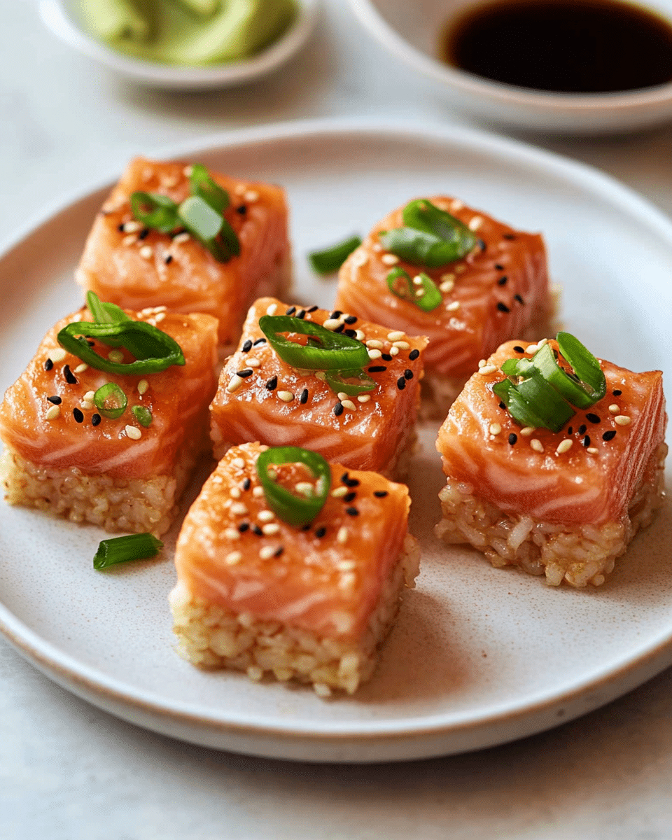 Crispy Rice with Salmon – Easy Homemade Sushi Bites 3 Crispy Rice with Salmon – Easy Homemade Sushi Bites