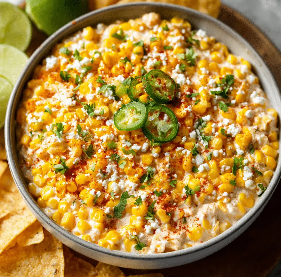 Street Corn Dip Craze – Crockpot Appetizer