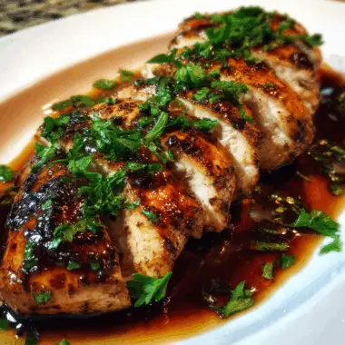 Easy Balsamic Glazed Chicken Breast – Healthy & Flavorful 3 Easy Balsamic Glazed Chicken Breast – Healthy & Flavorful