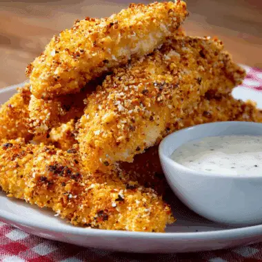Crispy Oven Chicken Tenders – Kid-Friendly & Baked 3 Crispy Oven Chicken Tenders – Kid-Friendly & Baked