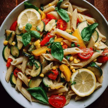 Summer Veggie Pasta – Light, Fresh & Colorful 2 Summer Veggie Pasta – Light, Fresh & Colorful