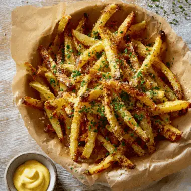 Crispy Kohlrabi Fries