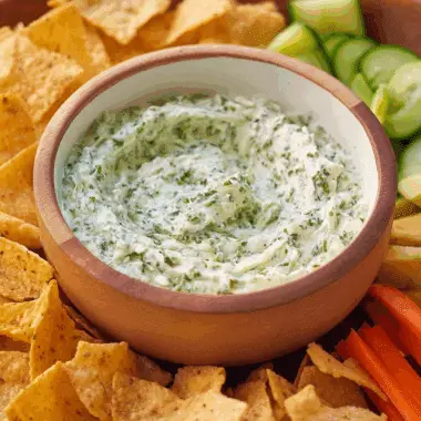 Creamy Garlic Scape Dip – Perfect for Veggies & Chips 2 Creamy Garlic Scape Dip – Perfect for Veggies & Chips