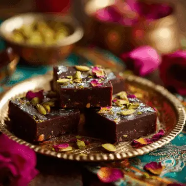 Chocolate Barfi Squares – Modern Twist on a Rakhi Classic