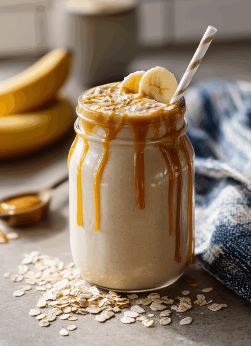 Peanut Butter Banana Smoothie – Creamy, Energizing & Quick