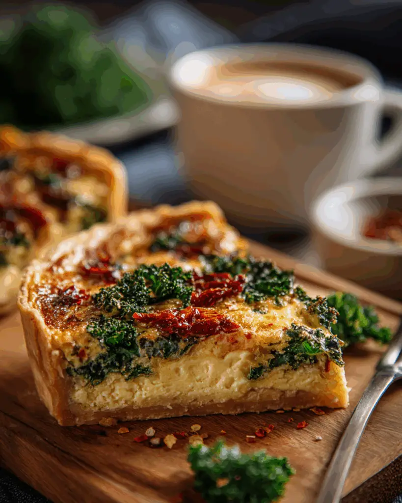 Sun-Dried Tomato & Kale Quiche – Bold & Nutritious