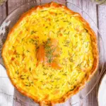 Smoked Salmon Dill Quiche