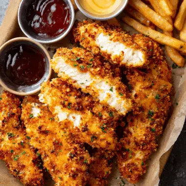 Air Fryer Chicken Tenders – Crispy, Juicy & Kid-Approved