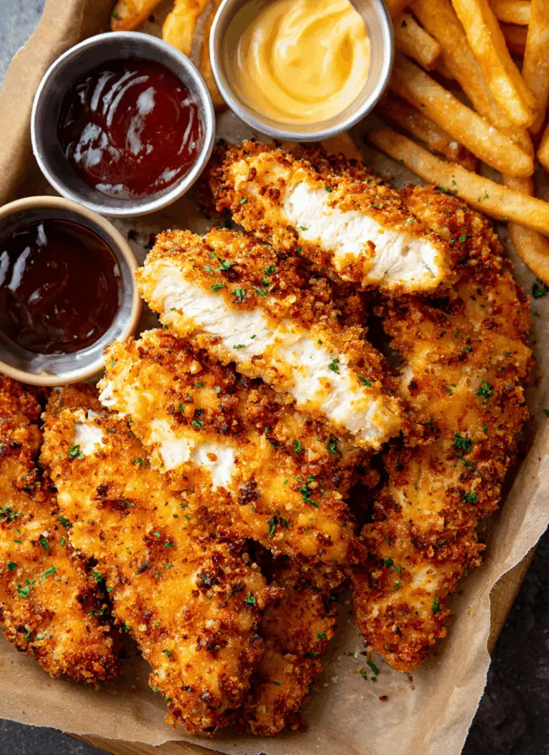 Air Fryer Chicken Tenders – Crispy, Juicy & Kid-Approved