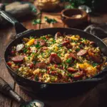 Kielbasa Dirty Rice
