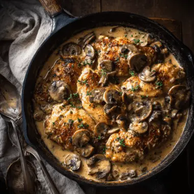 Chicken Marsala in Creamy Mushroom Sauce – Quick Classic 3 Chicken Marsala in Creamy Mushroom Sauce – Quick Classic