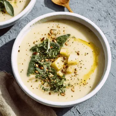 Creamy Kohlrabi Soup – Cozy, Light & Dairy-Free