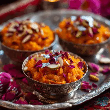 Gajar Halwa Cups – Carrot-Based Sweet with Rakhi Vibes
